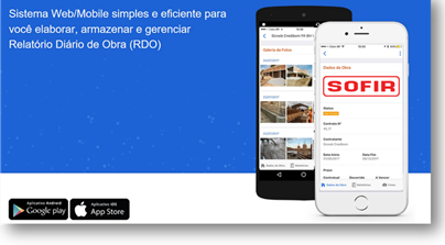 App Diário de Obra - Diário de Obra Online e um Sistema Web/Mobile